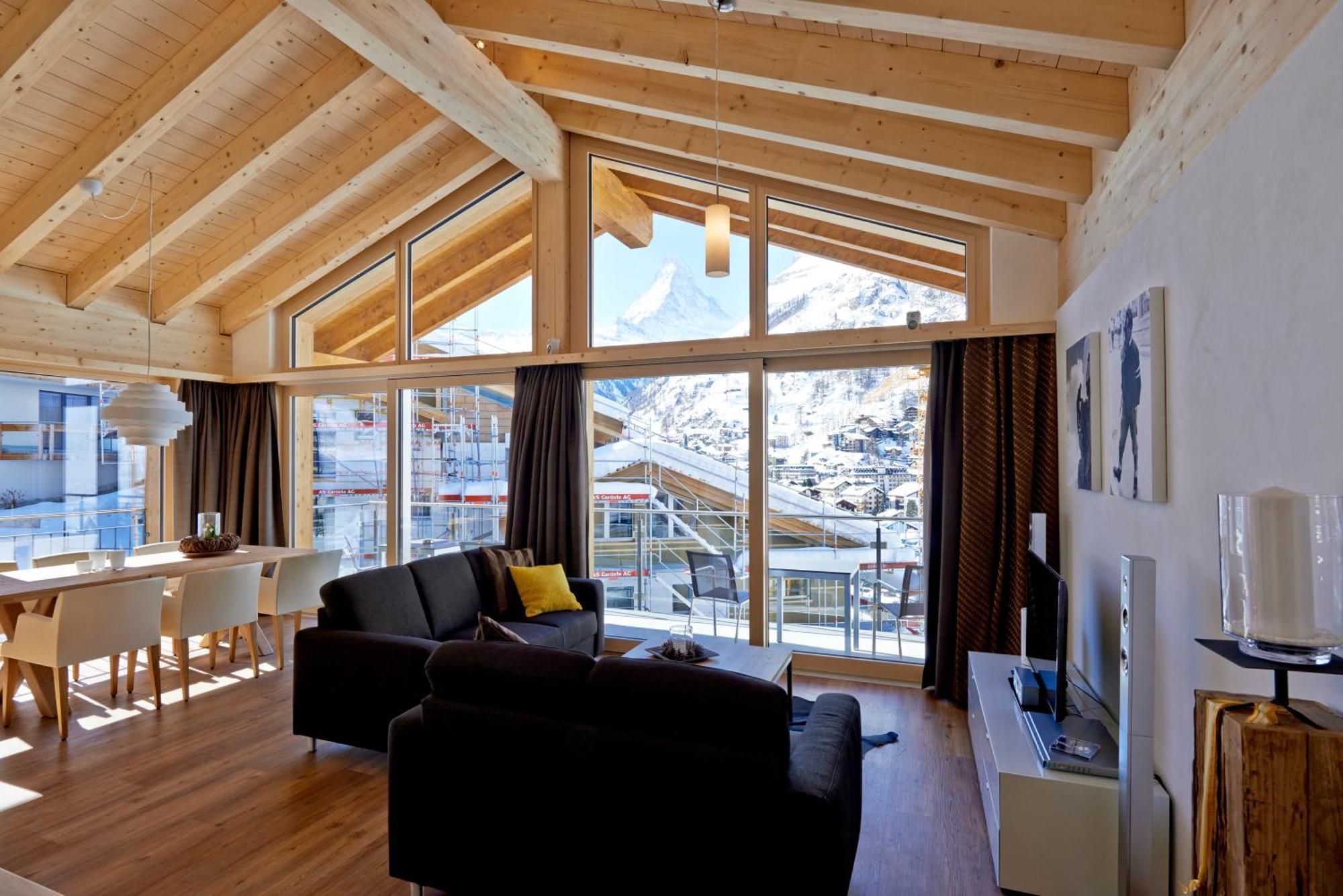 Hoernligrat Apartments Zermatt Oda fotoğraf